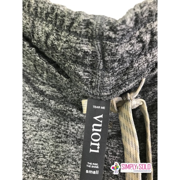 Vuori Women's Performance Dreamknit Jogger Pants Heathered Gray Drawstring S $94 - Picture 6 of 6